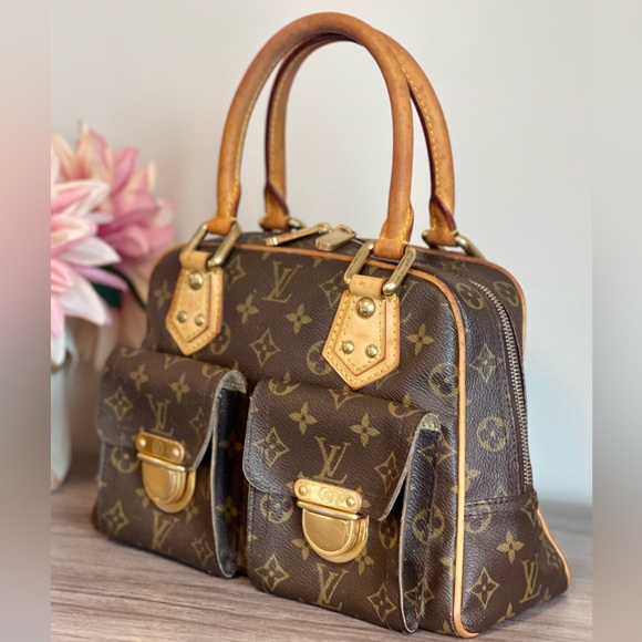 SOLD❌Authentic LOUIS VUITTON MONOGRAM Manhattan Bag - Picture 10 of 17